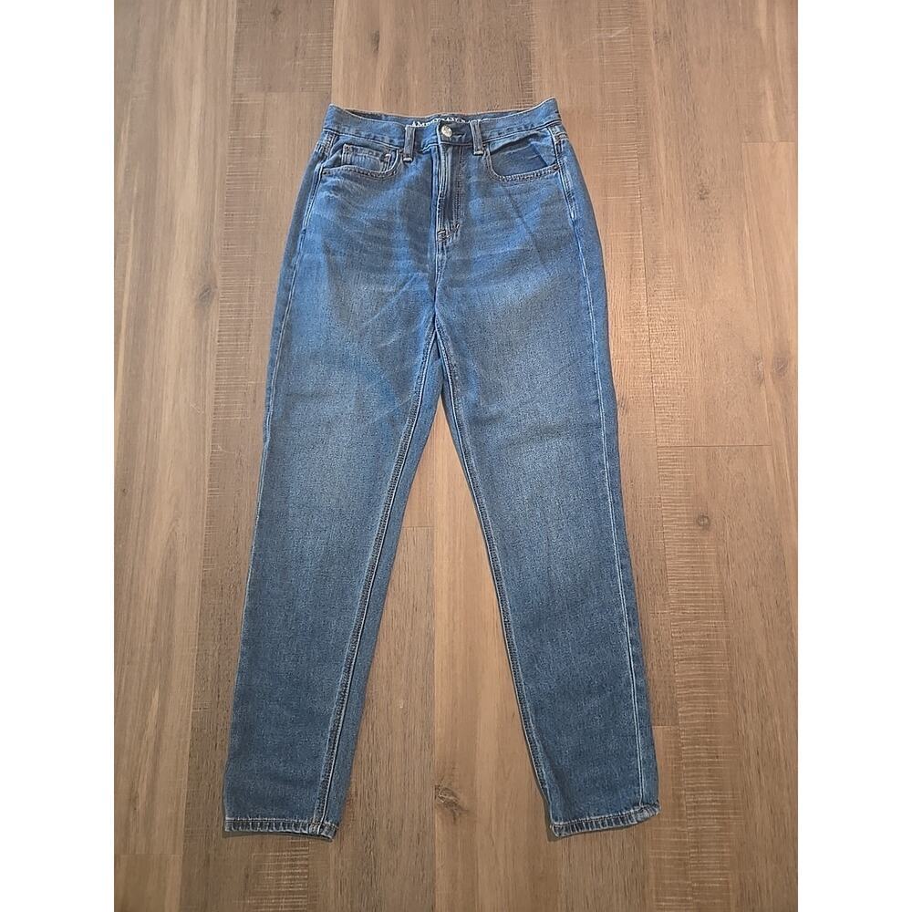 American Eagle Outfitters Mom Straight Jean Blue Women’s 2